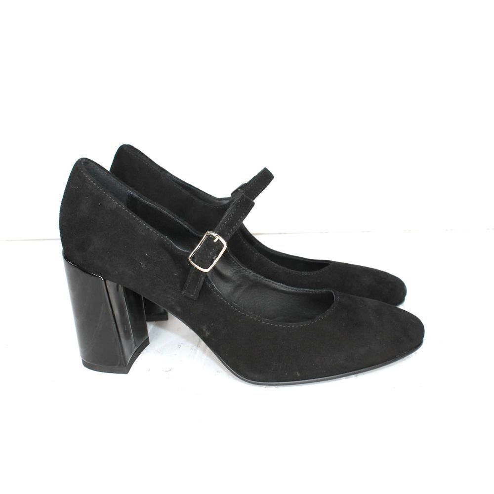 TOSCA BLU Decollete Suede Mary Jane Pump Heels 38 - Picture 2 of 7